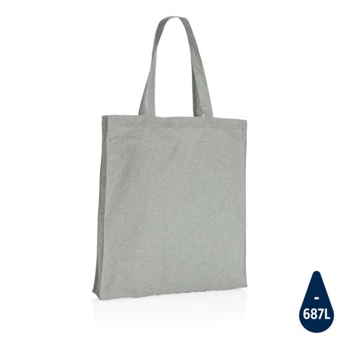 Gerecycled katoenen shopper - Afbeelding 4